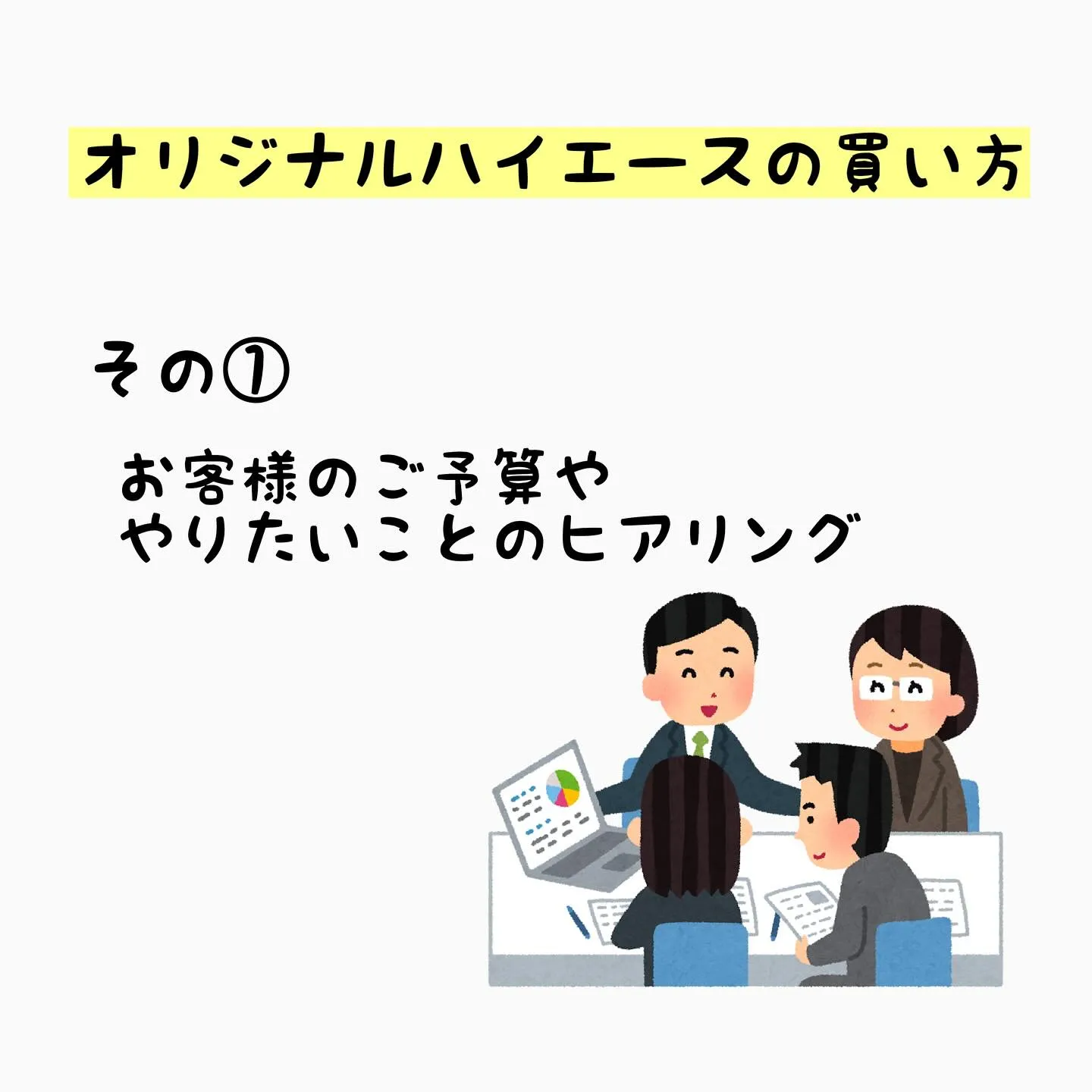 せっかく買うならオリジナルハイエースの方がいい‼️